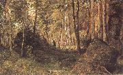 Ivan Shishkin Landscape with a Hunter oil painting reproduction
